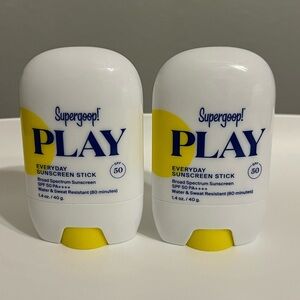 (2) Supergoop PLAY Everyday Sunscreen Stick SPF 50